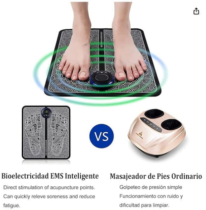Tapete Alivio Total Masajeador Eléctrico De Pies Smart.