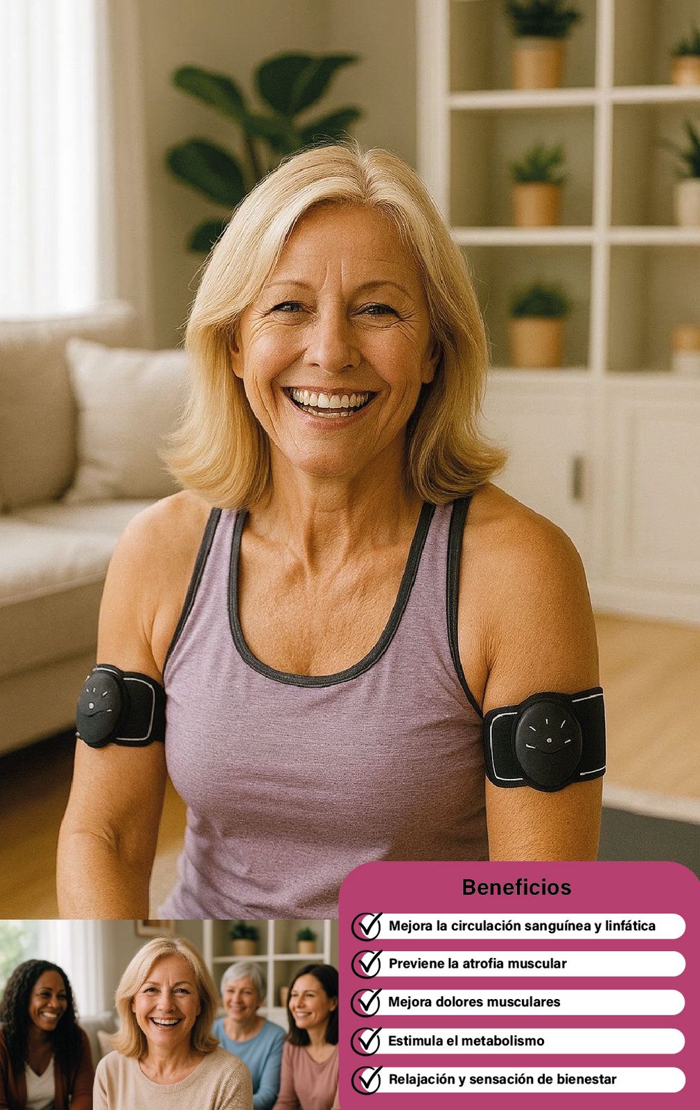 NUEVO ESTIMULADOR DE GIMNASIA PASIVA CUERPO COMPLETO