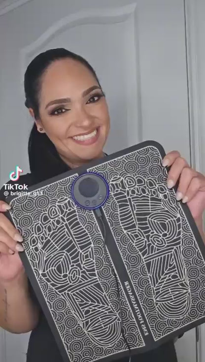 Tapete Alivio Total Masajeador Eléctrico De Pies Smart.