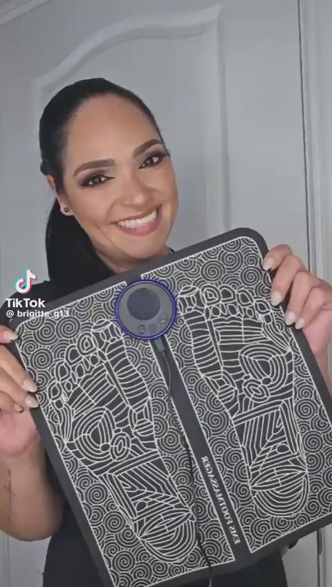 Tapete Alivio Total Masajeador Eléctrico De Pies Smart.